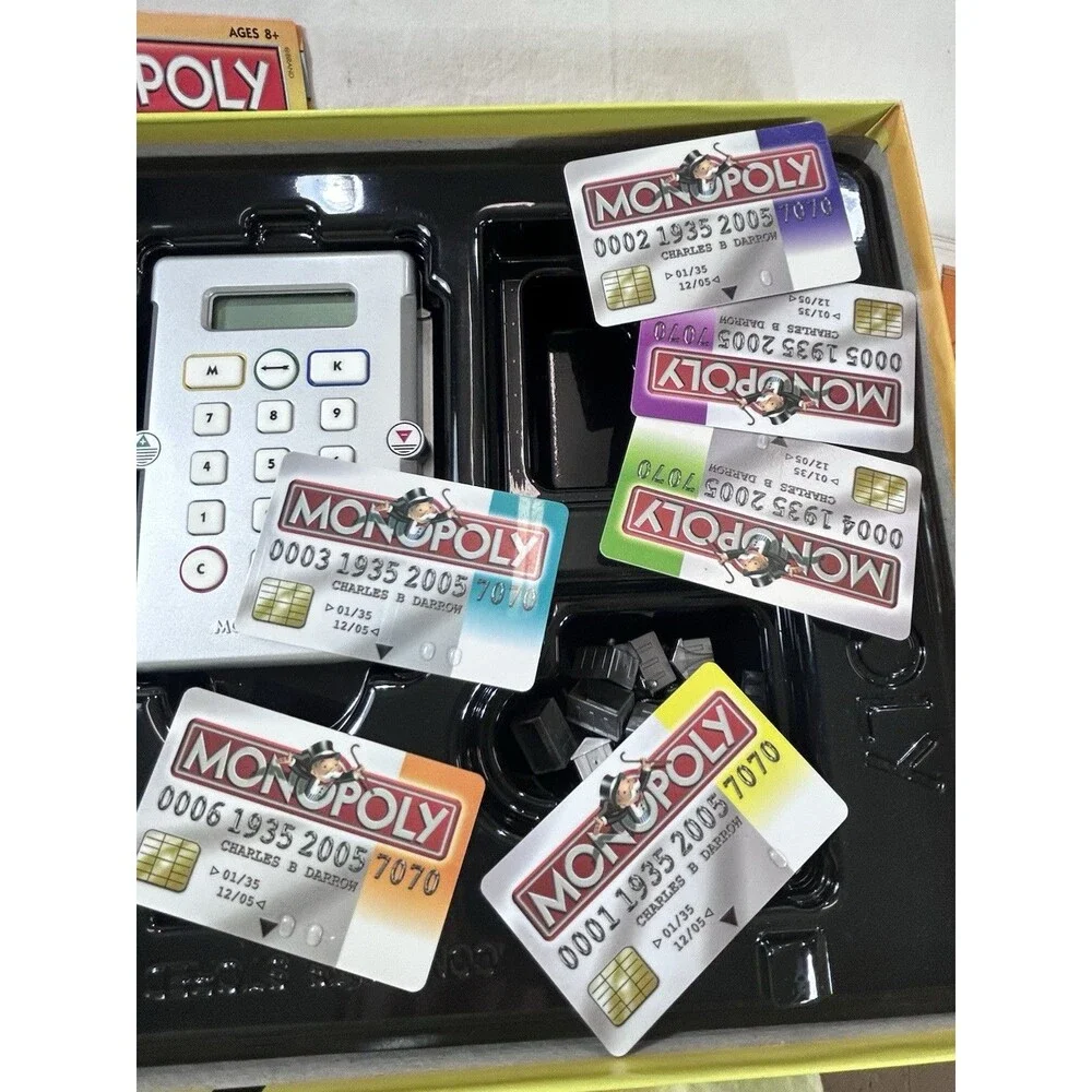 Monopoly Electronic Banking US Cities Edition 2009 Hasbro Board Game